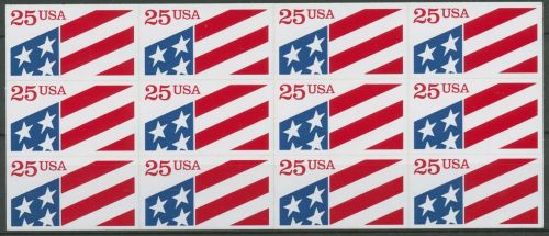 USA 1990 Flagge 2090 Folienblatt F-Bl. 2 postfrisch (C62331)
