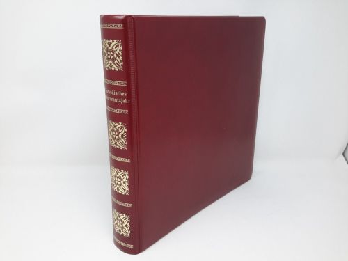 BOREK Ringbinder: Europ. Naturschutzjahr rot gebraucht (Z323)