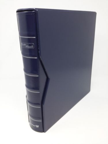 Post Ringbinder/Kassette blau Deutschland klassik gebraucht (Z525)