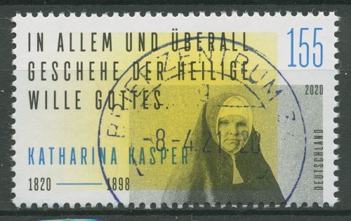 Bund 2020 Ordensgründerin Katharina Kasper 3548 gestempelt