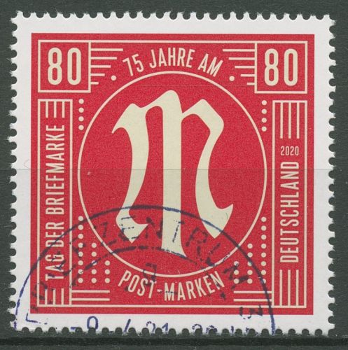 Bund 2020 Tag der Briefmarke 75 Jahre AM-POST 3564 gestempelt