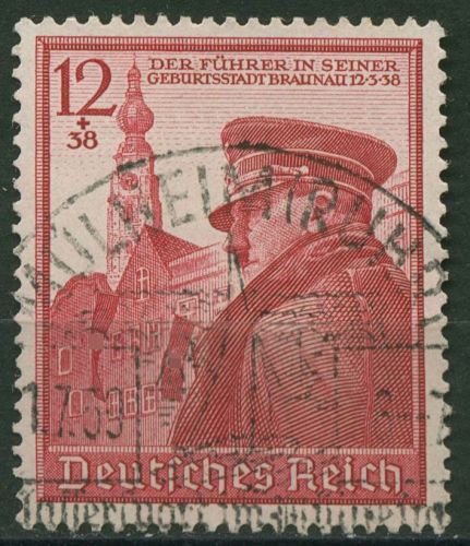 Deutsches Reich 1939 50. Geburtstag von A. Hitler 691 TOP-Stempel