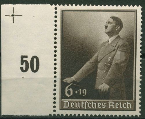 Deutsches Reich 1939 1. Mai Tag der Arbeit mit Passerkreuz 694 SR li. postfrisch