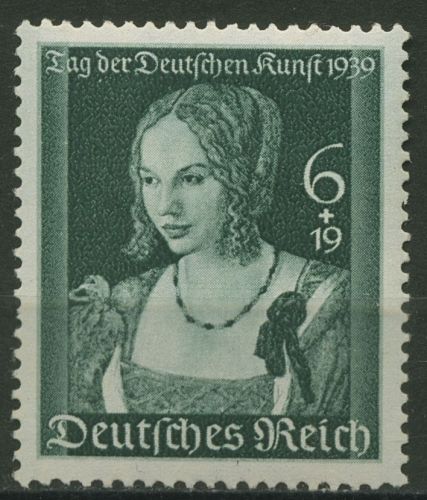 Deutsches Reich 1939 Tag der Deutschen Kunst 700 mit Falz