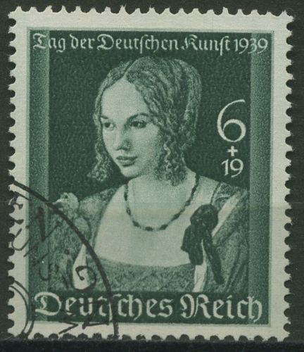 Deutsches Reich 1939 Tag der Deutschen Kunst 700 gestempelt