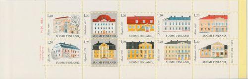 Finnland 1982 Architektur Gutshöfe Markenheftchen MH 13 postfrisch (C92919)