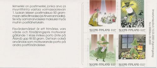 Finnland 2000 Die Mumins Markenheftchen MH 59 C postfrisch (C95260)