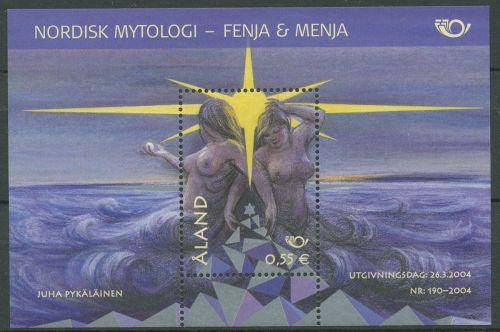 Aland 2004 NORDEN Nordische Mythen Block 5 postfrisch (C17462)