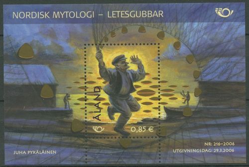 Aland 2006 NORDEN Nordische Mythen Block 6 postfrisch (C17463)