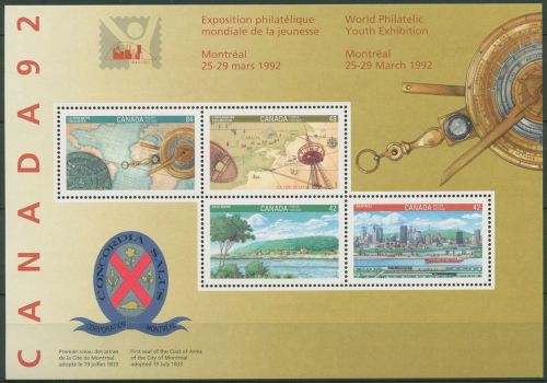 Kanada 1992 CANADA '92 Montreal Block 8 postfrisch (C73487)