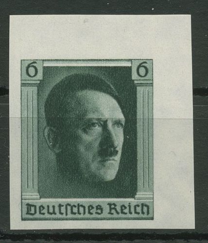 Deutsches Reich 1937 A. Hitler Einzelmarke 647 aus Block 8 postfrisch