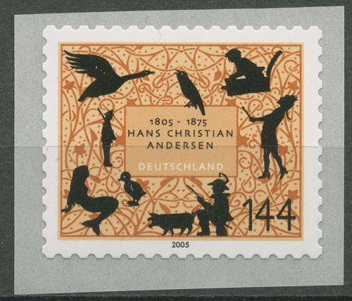 Bund 2005 Andersen Rollenmarke sk 2455 mit Nr. postfrisch