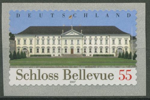 Bund 2007 Schloss Bellevue Rollenmarke sk 2604 mit Nr. postfrisch