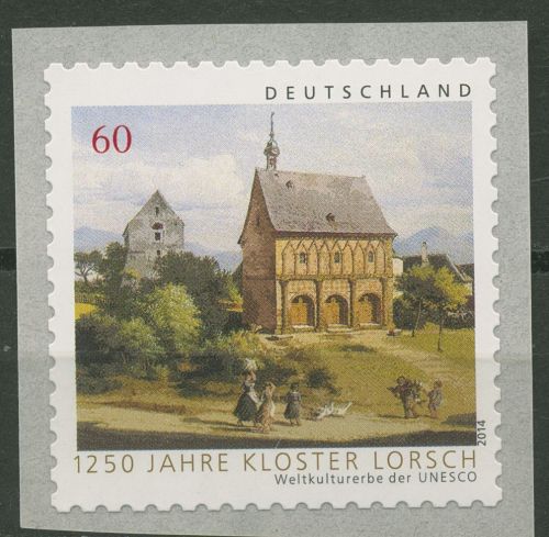 Bund 2014 Kloster Lorsch Rollenmarke (100er-Rolle) sk 3055 R mit Nr. postfrisch