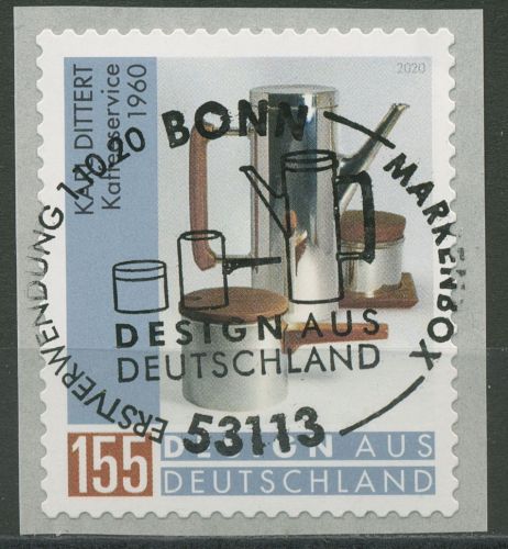 Bund 2020 Design: Kaffeeservice sk 3570 R mit Nr. und ESST BONN