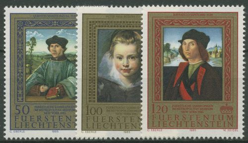 Liechtenstein 1985 Fürstliche Sammlung Gemälde 881/83 postfrisch