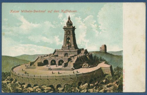 Kaiser Wilhelm-Denkmal auf dem Kyffhäuser, ungebraucht (AK5906)