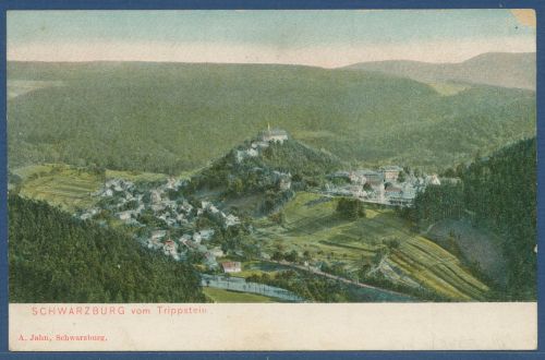 Schwarzburg vom Trippstein, ungebraucht (AK5890)