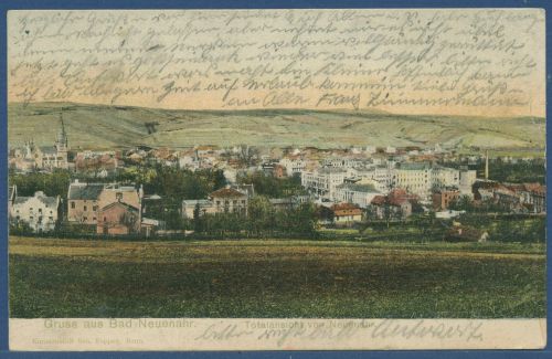 Gruss aus Bad Neuenahr Gesamtansicht, gelaufen 1916 als Feldpost (AK5874)
