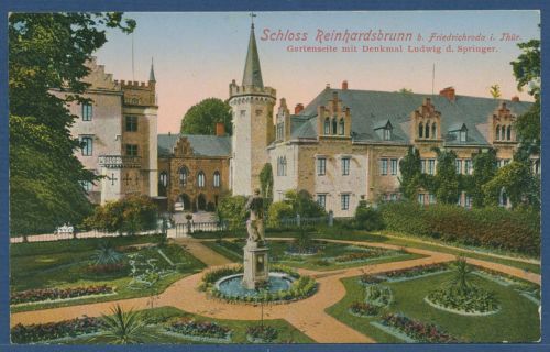 Schloß Reinhardsbrunn bei Friedrichroda, ungebraucht (AK5865)