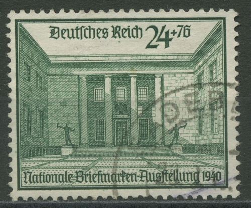 Deutsches Reich 1940 Briefmarken-Ausstellung 743 gestempelt