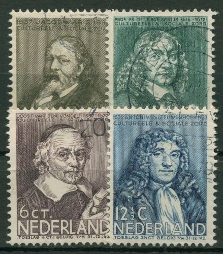 Niederlande 1937 Kulturelle und soziale Fürsorge 304/07 gestempelt