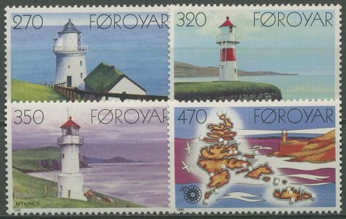Färöer 1985 Leuchttürme 121/24 postfrisch