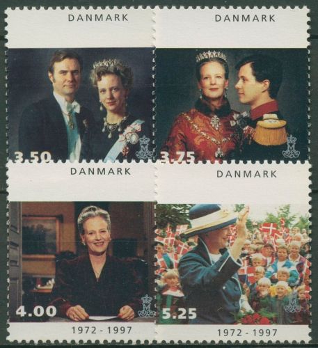 Dänemark 1997 Königin Margrethe II. 1142/45 postfrisch