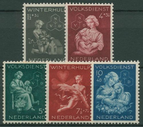 Niederlande 1944 Winterhilfe Mutter und Kind 423/27 postfrisch