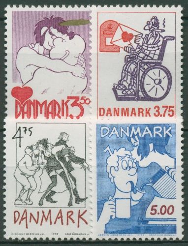 Dänemark 1992 Comics 1039/42 postfrisch