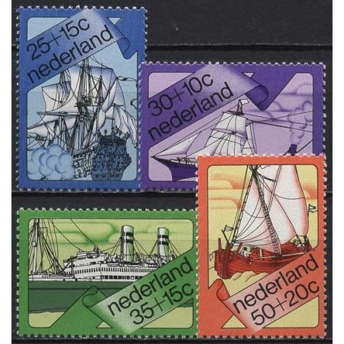 Niederlande 1973 Soziale und kulturelle Fürsorge Schiffe 1007/10 postfrisch
