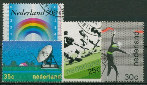 Niederlande 1973 Jahrestage und Ereignisse 1013/16 gestempelt
