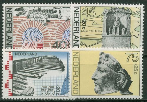 Niederlande 1977 Soziale Fürsorge Archäologische Funde 1097/00 postfrisch