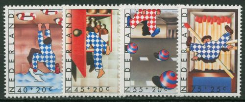 Niederlande 1977 Voor het Kind Sicherheit 1109/12 postfrisch