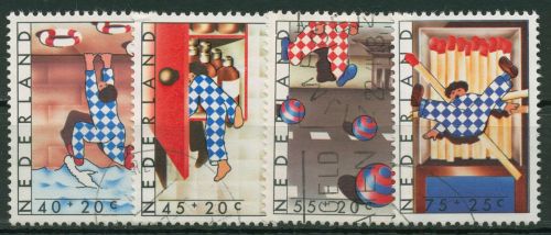 Niederlande 1977 Voor het Kind Sicherheit 1109/12 gestempelt