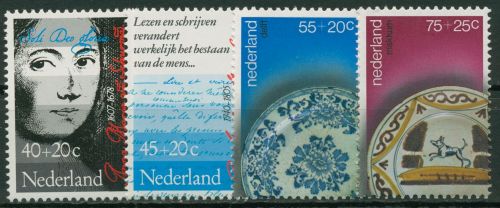 Niederlande 1978 Soziale Fürsorge Sprache& Keramiken 1115/18 postfrisch