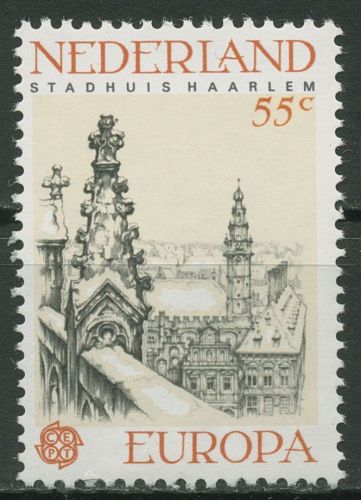 Niederlande 1978 Europa CEPT Baudenkmäler Rathaus 1120 postfrisch