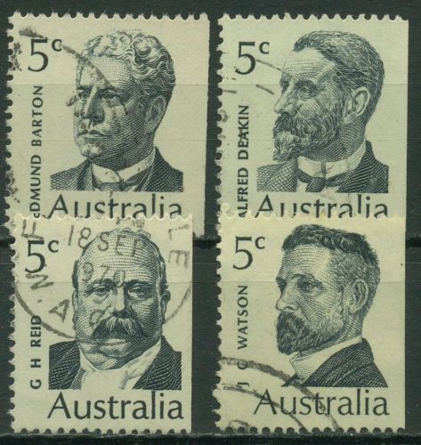 Australien 1969 Premierminister 424/27 Dr gestempelt