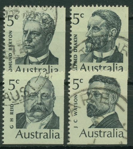 Australien 1969 Premierminister 424/27 Er gestempelt