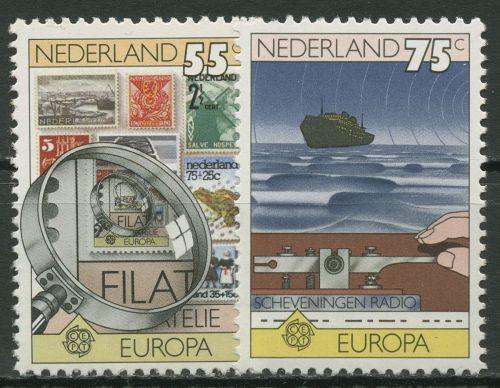 Niederlande 1979 Europa CEPT Post-& Fernmeldewesen 1140/41 postfrisch
