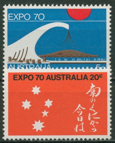 Australien 1970 Weltausstellung EXPO '70 Osaka 432/33 postfrisch
