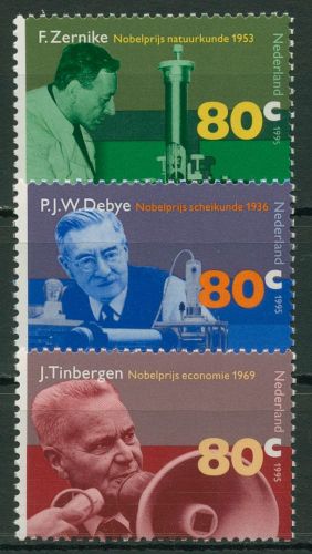 Niederlande 1995 Nobelpreisträger 1553/55 postfrisch