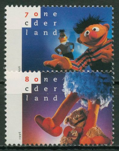 Niederlande 1996 Sesamstraße Ernie & Bert 1588/89 postfrisch