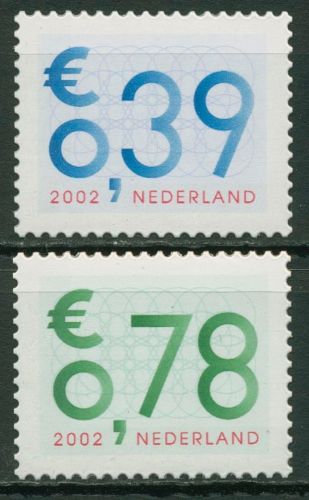 Niederlande 2002 Freimarken Ziffernzeichnung 2024/25 postfrisch