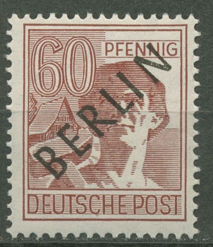 Berlin 1948 Schwarzaufdruck 14 postfrisch