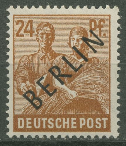 Berlin 1948 Schwarzaufdruck 9 postfrisch