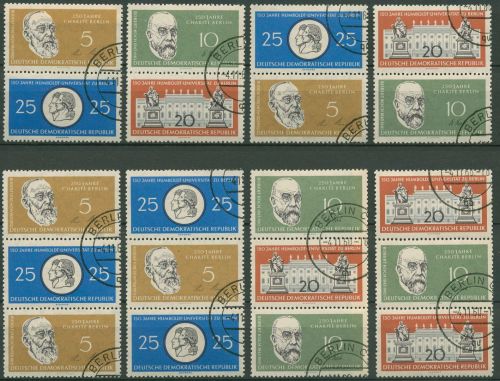 DDR 1960 Humboldt-UNI 795/98 ZD alle Kombinationen mit Massenentwertung (SG15)