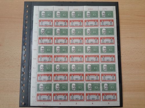 DDR 1960 Humboldt-Universität 796/97 ZD-Bogen 1 postfrisch