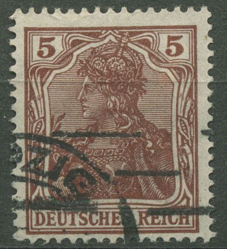 Deutsches Reich 1920/21 Germania 140 c gestempelt geprüft