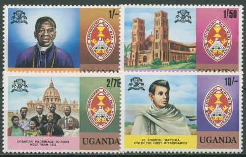 Uganda 1979 100 Jahre Katholische Kirche in Uganda 199/02 A postfrisch